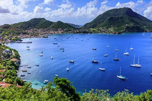 Oceans Gallery: Beautiful Les Saintes Bay from Fort Napoleon, Bourg des Saintes, Terre de Haut