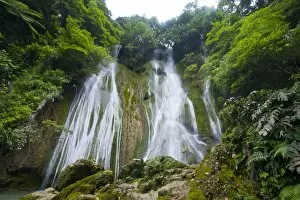 Beautiful Mele-Maat cascades in Port Vila, Island of Efate, Vanuatu, South Pacific, Pacific