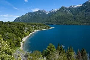 Images Dated 17th December 2008: Beautiful mountain lake in the Los Alerces National Park, Chubut, Patagonia, Argentina