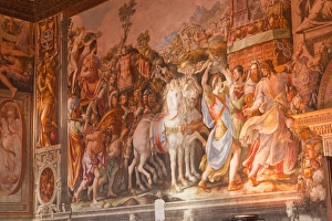 Painted Image Prints: A beautiful mural in Palazzo Vecchio