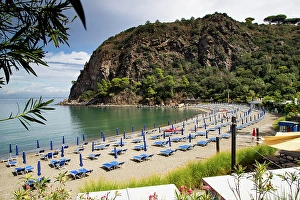 Azure Prints: Beautiful Negombo beach, Ischia, Phlegrean Islands, Gulf of Naples, Campania, Italy