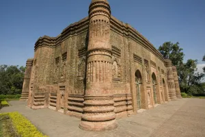 Bengal Prints: Beautiful red brick late 15th century Lattan mosque