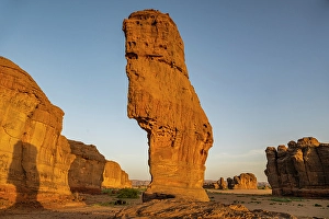 Hike Prints: Beautiful rock formations around Zouar, Tibesti Mountains, Chad