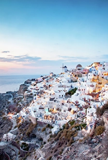 Cyclades Prints: Beautiful Santorini island, Cyclades, Greek Islands, Greeece