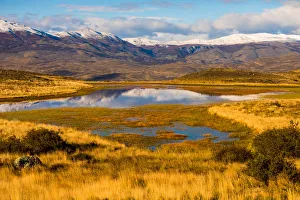 Beautiful scenery in Torres del Paine National Park, Patagonia, Chile, South America