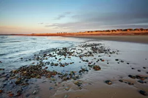 Images Dated 12th August 2010: A beautiful summer dawn at Walberswick, Suffolk, England, United Kingdom, Europe