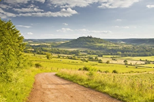 Lane Prints: The Beaux Village de France of Vezelay in the Yonne area of Burgundy, France, Europe