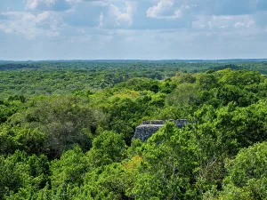 Becan Prints: Becan Archaeological Site, Campeche State, Mexico