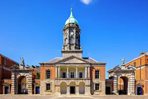 Guard Prints: The Bedford Tower, Castle Gates & Guard House at Dublin Castle