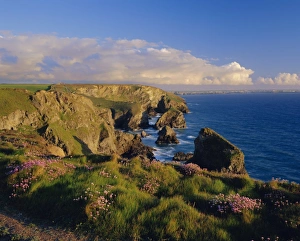 Coastal Feature Prints: Bedruthan Steps, North Cornwall, England