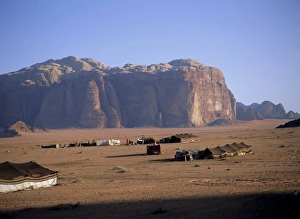 Bedu (Bedouin) tents at Abu Aineh