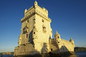 Torre De Belem Prints: Belem Tower (Torre de Belem) at sunset