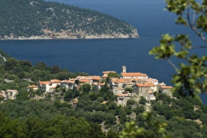 Cres Island Prints: Beli village, Cres Island, Kvarner Gulf, Croatia, Adriatic, Europe