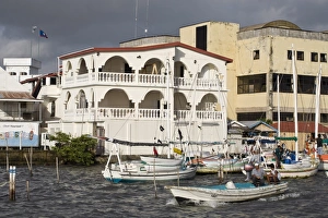 Images Dated 1st January 1970: Belize Harbour, Belize City, Belize, Central America