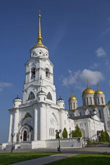 Metallic Prints: Bell Tower, Assumption Cathedral, UNESCO World Heritage Site, Vladimir, Russia, Europe