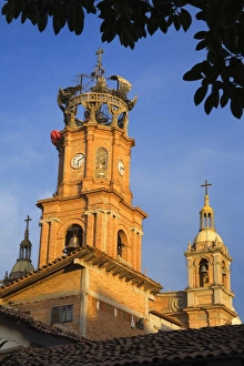 Images Dated 8th January 2009: Bell Tower, Cathedral of Our Lady of Guadalupe, Puerto Vallarta, Jalisco State