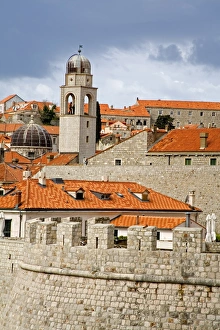 Dubrovnik Gallery: Bell Tower, Dubrovnik, Dalmatia, Croatia, Europe