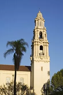 Images Dated 15th February 2009: Bell Tower, St. Vincent de Paul Catholic church, Figueroa Street, Los Angeles