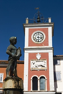 Images Dated 10th May 2007: The Bell Tower on Trg Marsala Tita (main Square), Rovinj, Istria, Croatia, Europe