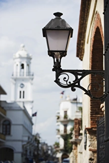 Wrought Iron Prints: Bell tower, Zona Colonial (Colonial District), UNESCO World Heritage Site