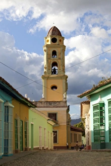 Trinidad Prints: Belltower of The Convento de San Francisco de Asis
