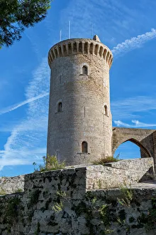 Bellver Castle Prints: Bellver Castle, Palma, Mallorca, Balearic islands, Spain, Mediterranean, Europe