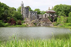 Chateau Prints: Belvedere Castle, Central Park, New York City, New York, United States of America