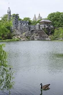 Images Dated 26th May 2009: Belvedere Castle and Turtle Pond, Central Park, Manhattan, New York City