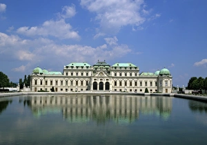 Belvedere Palace, UNESCO World Heritage Site, Vienna, Austria, Europe
