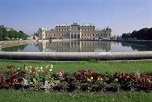 Vienna Prints: Belvedere Palace, Vienna, Austria, Europe