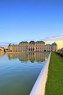 Belvedere Prints: Belvedere, UNESCO World Heritage Site, Vienna, Austria, Europe