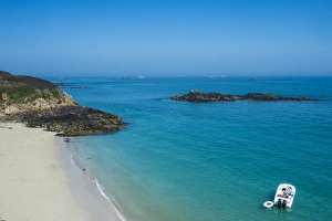 Belvoir Bay, Herm, Channel Islands, United Kingdom, Europe
