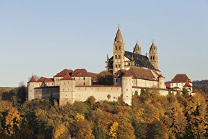 Hohenlohe Prints: Benedictine Abbey of Kloster Grosscomburg (Comburg)