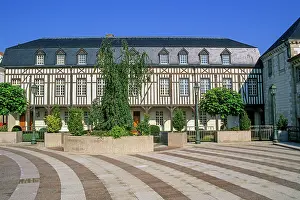 Marne Prints: Former Benedictine convent of Vinetz on Europe Square