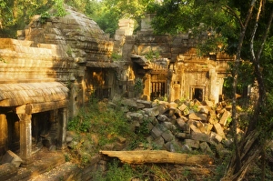 Cambodia Prints: Beng Mealea Temple, Siem Reap, Cambodia, Indochina, Southeast Asia, Asia