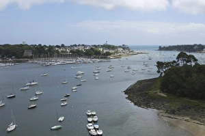 Images Dated 17th July 2007: Benodet, a popular sailing resort on the River Odet Estuary, Southern Finistere