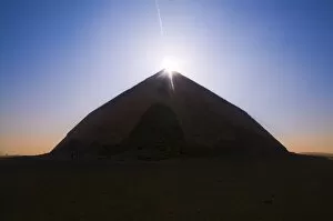 The Bent Pyramid, Pyramid field of Dahshur, UNESCO World Heritage Site