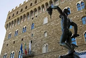 The Benvenuto Cellinis Perseus, Loggia dei Lanzi, Florence (Firenze)