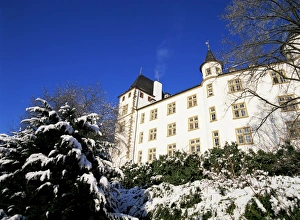 Saarland Prints: Berg castle near Nenning