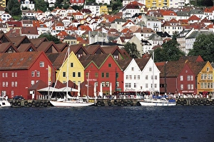 Bergen Prints: Bergen, Bryggen, Norway