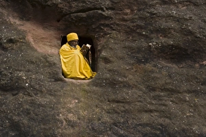 Bet Medhane Alem (Saviour of the World), Lalibela, Ethiopia, Africa