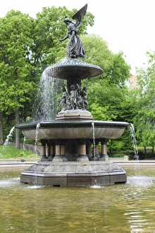 Bethesda Fountain, Central Park, Manhattan, New York City, New York, United States of America
