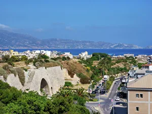 Heraklion Prints: Bethlehem Gate, elevated view, City of Heraklion, Crete, Greek Islands, Greece, Europe