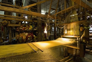 Factories Prints: Bevilacqua hand weaving factory in Venice, Veneto, Italy, Europe