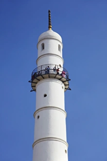Watchtower Prints: Bhimsen Tower, UNESCO World Heritage Site, Kathmandu, Nepal, Asia