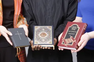 Images Dated 19th January 2008: Bible, Koran and Torah, Paris, France, Europe