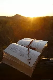 Images Dated 21st July 2010: Bible and rosary, Madikwe, South Africa, Africa