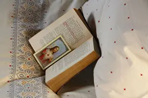 Books Prints: Bible, Saint Gervais, Haute Savoie, France, Europe