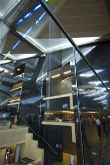 Images Dated 21st October 2007: Bibliotheka Alexandrina, the new library in Alexandria, Egypt, North Africa, Africa
