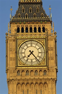 Big Ben, Houses of Parliament, Westminster, London, England, United Kingdom, Europe